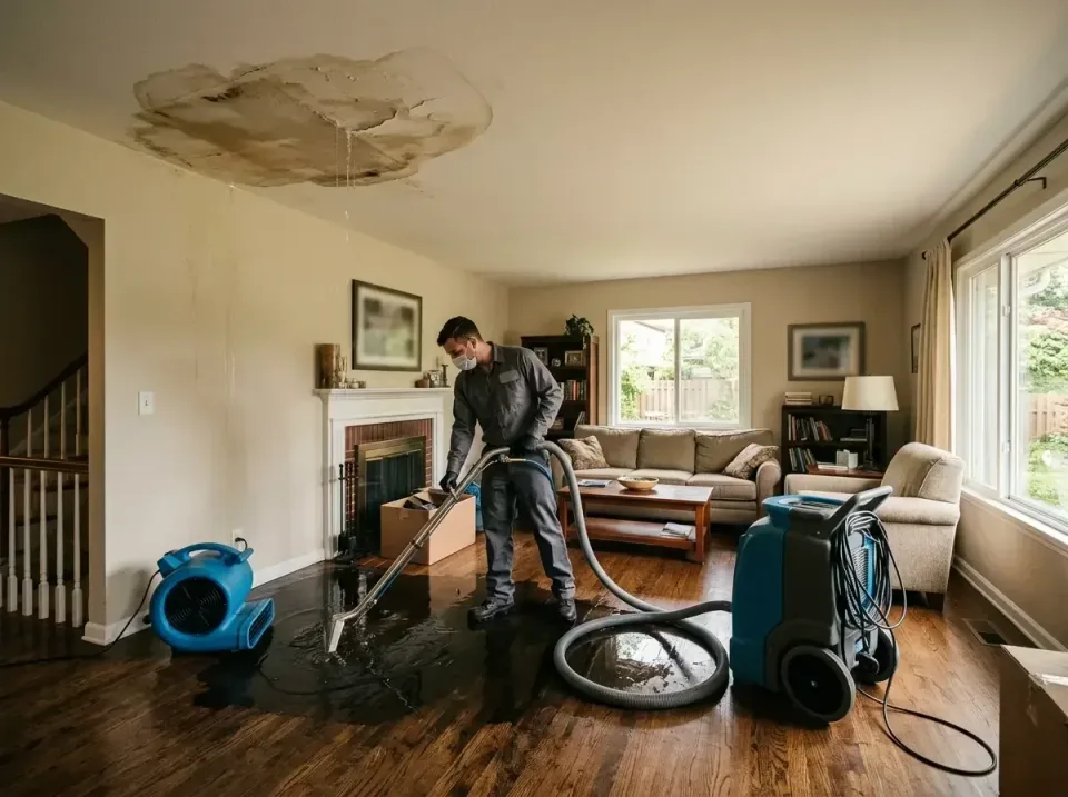 attic-pipe-burst-ceiling-drip-008 — frequently asked questions, Water Damage Restoration & Carpet Care in Glasgow, KY